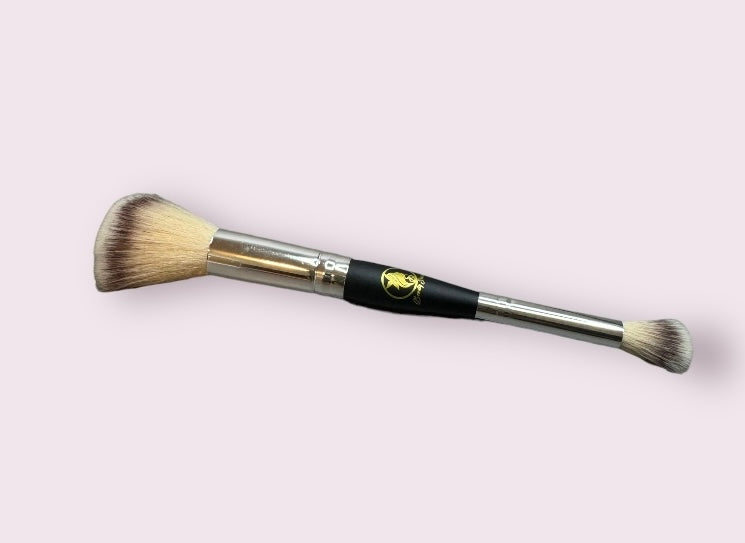 Eyeshadow  & Loose Powder Brush - Dual-ended