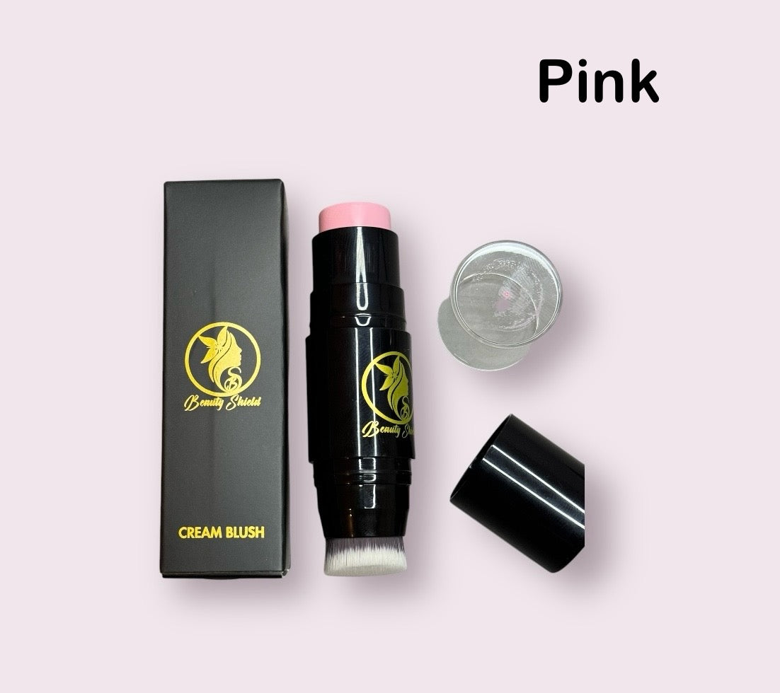 Cream Blush Stick with Brush Applicator