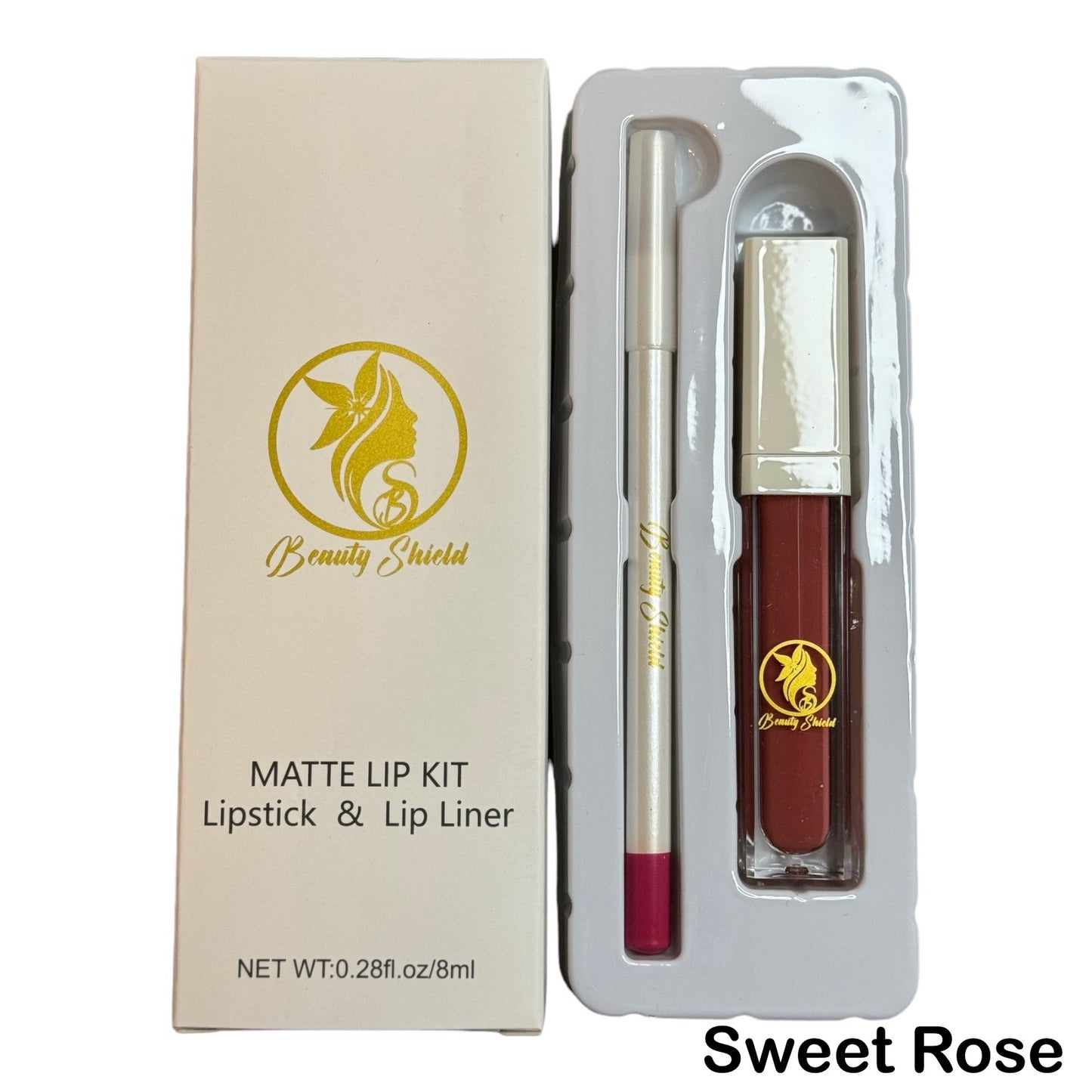 Lip Liner & Liquid Lipstick Set