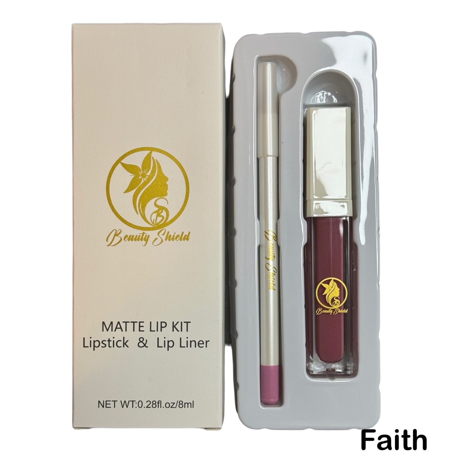 Lip Liner & Liquid Lipstick Set