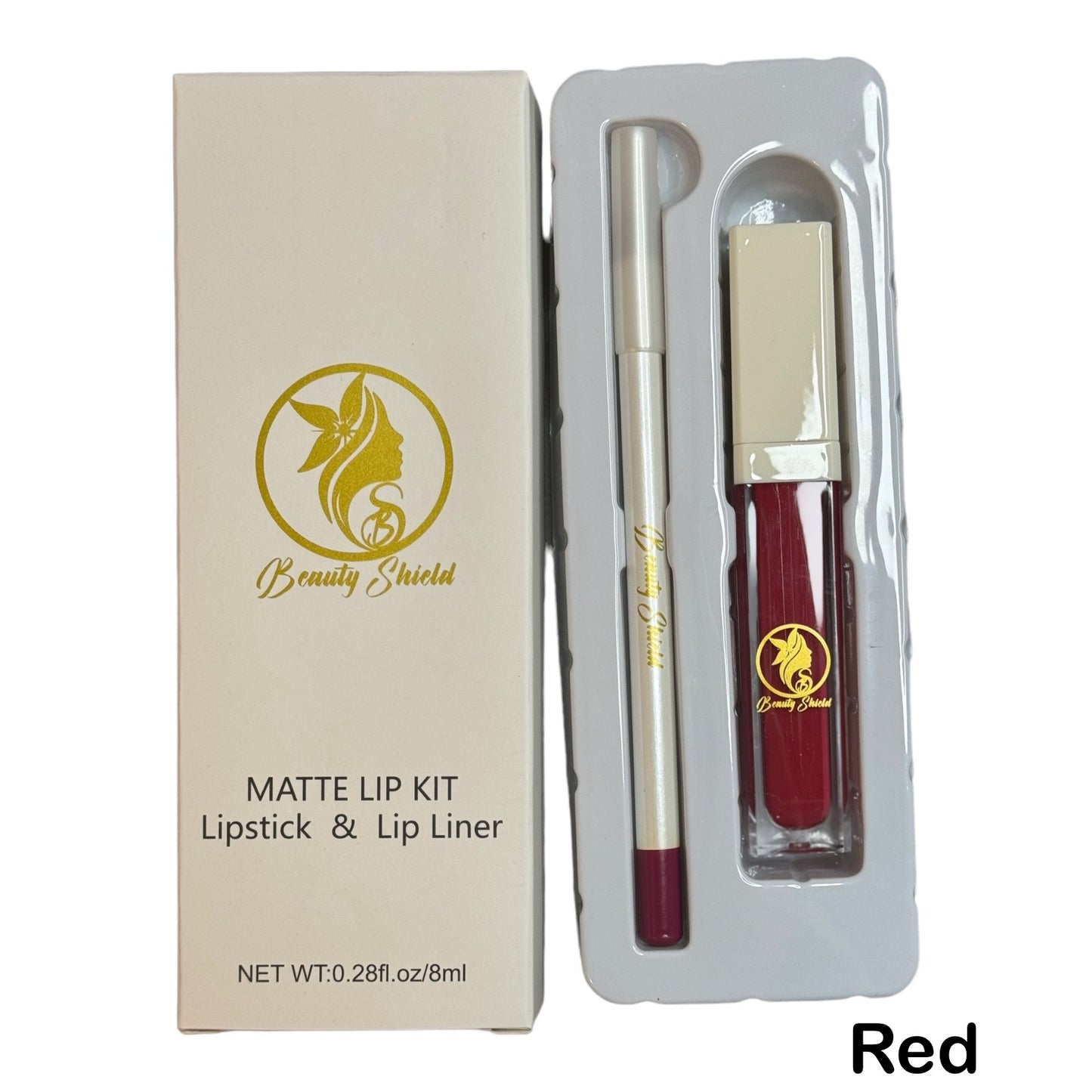 Lip Liner & Liquid Lipstick Set