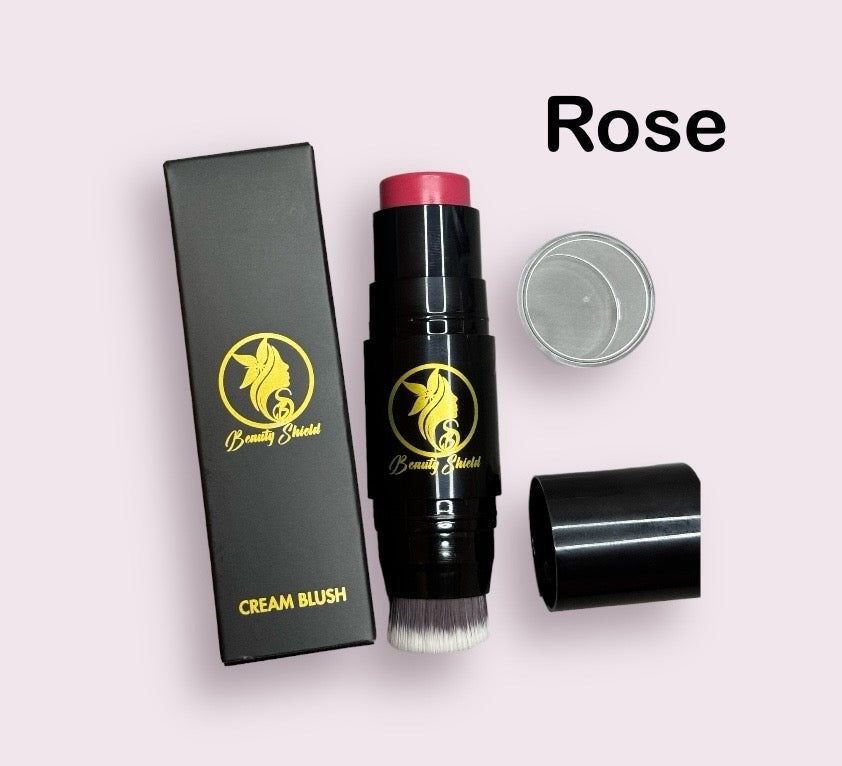 Cream Blush Stick with Brush Applicator