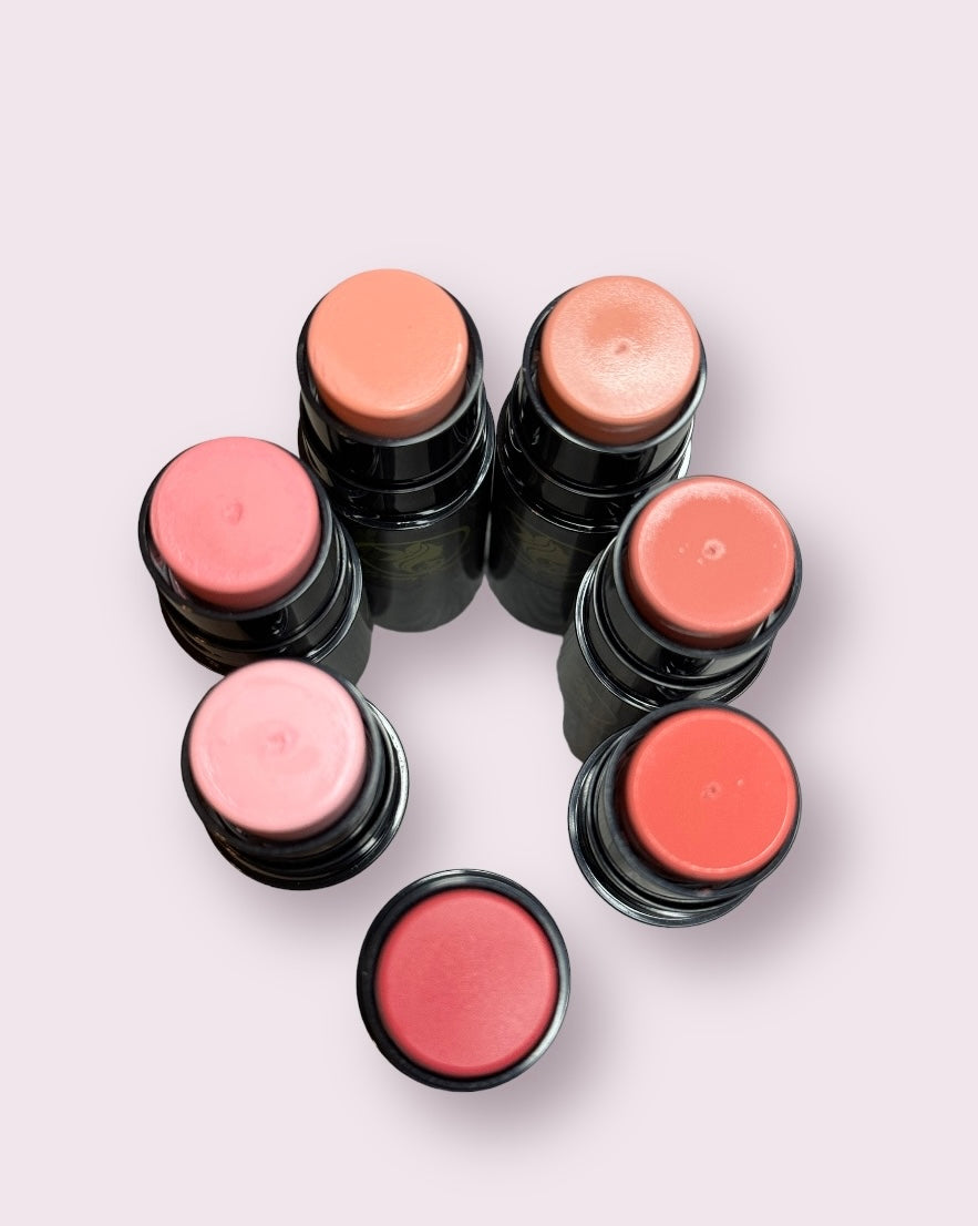 Cream Blush Stick with Brush Applicator