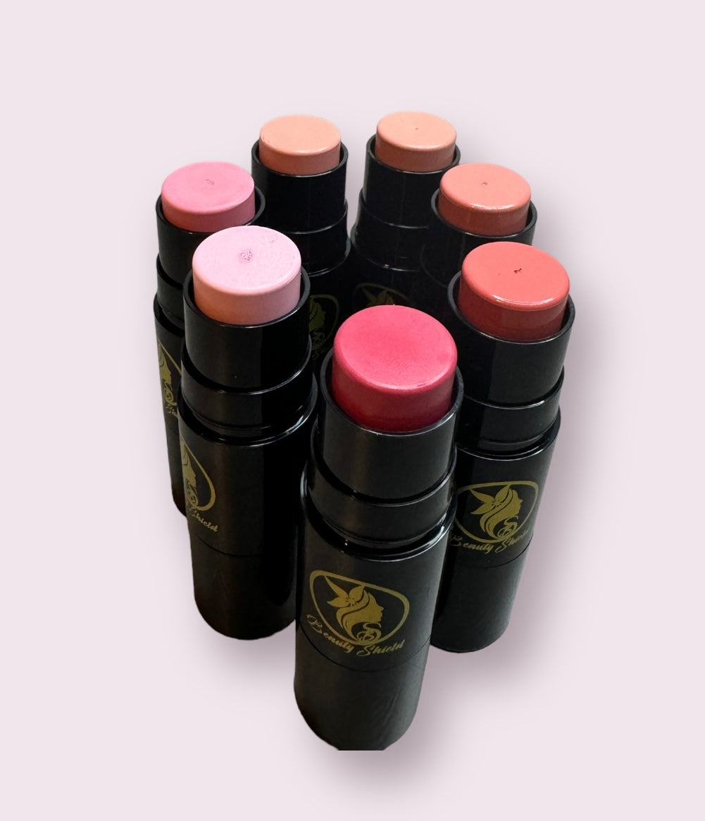 Cream Blush Stick with Brush Applicator